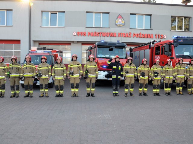 Minuta ciszy dla poległych strażaków z Ukrainy